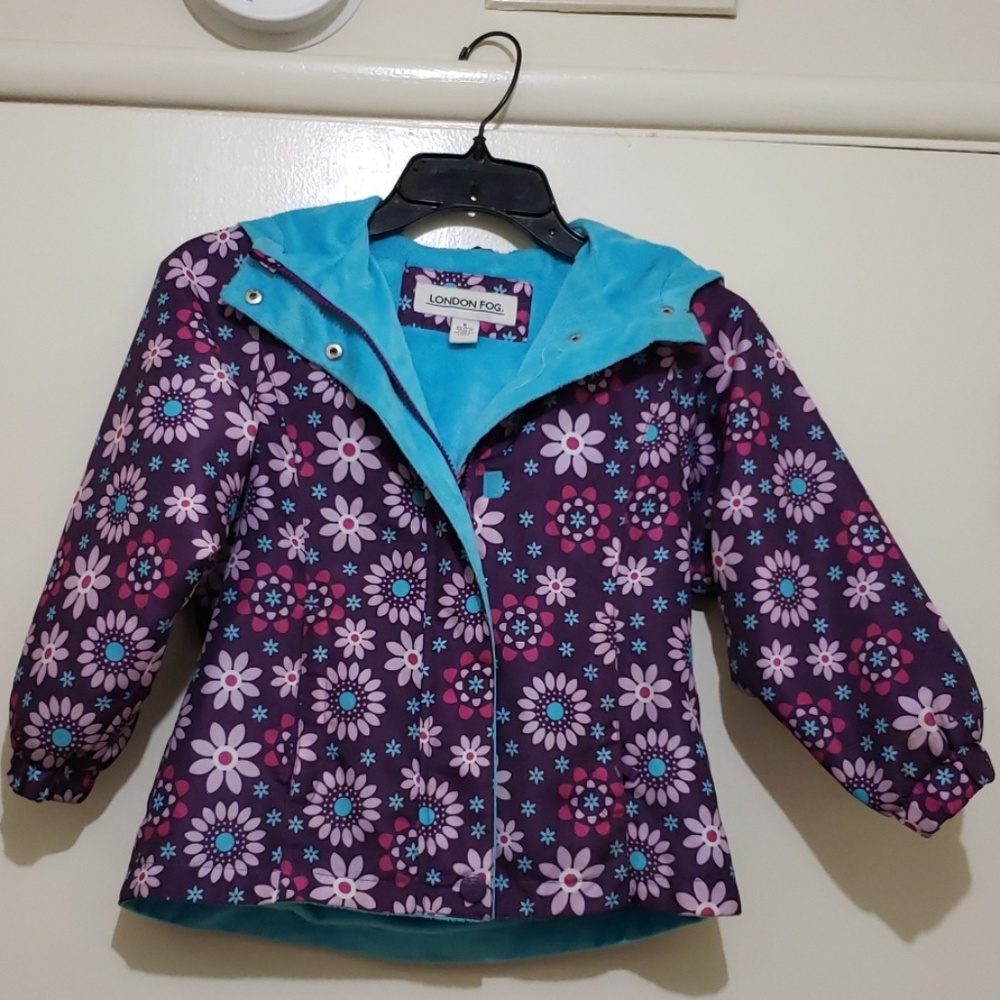 Girl's Hooded London Fog jacket